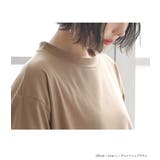 n'OrLABELモックネック×ラウンドヘムTシャツ | osharewalker | 詳細画像14