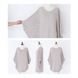 n'OrLABEL前後2way透かし編みドルマンニット  | osharewalker | 詳細画像18 