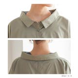 n'OrLABEL配色バックレースドルマンシャツ | osharewalker | 詳細画像18 