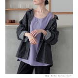 n'OrLABELコットンシャツ生地ロングタンク | osharewalker | 詳細画像16 