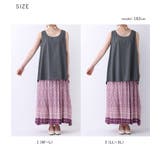 n'OrLABELコットンシャツ生地ロングタンク | osharewalker | 詳細画像20 