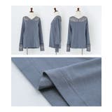 n'OrLABELあったかVネックレースロンT | osharewalker | 詳細画像17 