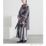 n'OrLABELアート柄アシメロングシャツ | osharewalker | 詳細画像7 