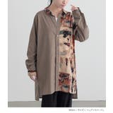 n'OrLABELアート柄アシメロングシャツ | osharewalker | 詳細画像10 