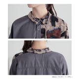 n'OrLABELアート柄アシメロングシャツ | osharewalker | 詳細画像14 