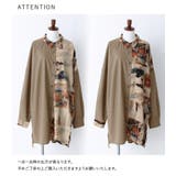 n'OrLABELアート柄アシメロングシャツ | osharewalker | 詳細画像18 