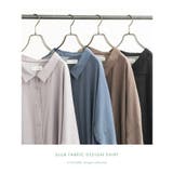 n'OrLABELゆるひら涼スラブロングシャツ | osharewalker | 詳細画像7 