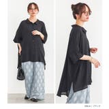 n'OrLABELゆるひら涼スラブロングシャツ | osharewalker | 詳細画像13 