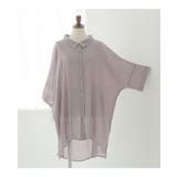 n'OrLABELゆるひら涼スラブロングシャツ | osharewalker | 詳細画像18 