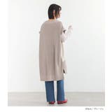 n'OrLABEL異素材ロングニットベスト | osharewalker | 詳細画像10