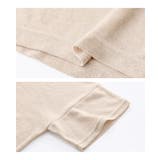 n'OrLABEL変形デザイン半袖風合いスラブニットソー | osharewalker | 詳細画像19 