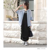 n'OrLABELバックリボン5分袖シアーシャツ | osharewalker | 詳細画像9