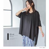 n'OrLABEL裾アシメビッグカットソー | osharewalker | 詳細画像13 