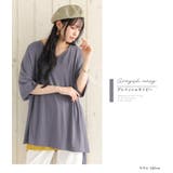 n'OrLABEL裾アシメビッグカットソー | osharewalker | 詳細画像15 