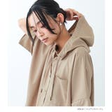 n'OrLABELスタンドフーディー五分袖シャツ | osharewalker | 詳細画像11 