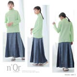 n'OrLABELメローデザインリバーシブルリブニット | osharewalker | 詳細画像11
