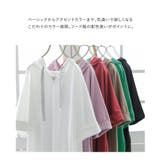 n'OrLABELゆるラフキーネックパーカー | osharewalker | 詳細画像5