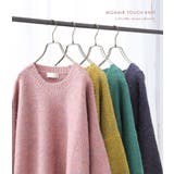 n'OrLABELミックスカラーパフスリーブニット  | osharewalker | 詳細画像5 