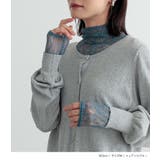 n'OrLABELあったかタートルネックレース切替ロンT | osharewalker | 詳細画像10 