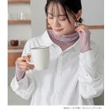 n'OrLABELあったかタートルネックレース切替ロンT | osharewalker | 詳細画像12 