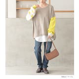 n'OrLABELドット柄ジャカードローゲージニット  | osharewalker | 詳細画像11 