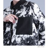 kOhAKU水彩画風アート柄ロングシャツ | osharewalker | 詳細画像11 