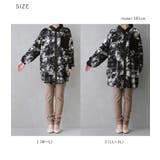 kOhAKU水彩画風アート柄ロングシャツ | osharewalker | 詳細画像18 