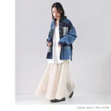 kOhAKUパッチワークコットンデニムシャツ | osharewalker | 詳細画像3