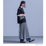 kOhAKUアシンメトリー配色デザインTシャツ | osharewalker | 詳細画像5 