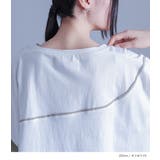 kOhAKUアシンメトリー配色デザインTシャツ | osharewalker | 詳細画像12 