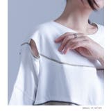 kOhAKUアシンメトリー配色デザインTシャツ | osharewalker | 詳細画像13 