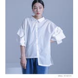 kOhAKUデザインスリーブアシメシャツ | osharewalker | 詳細画像7