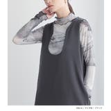 n'OrLABELニュアンス柄ハイネックメッシュカットソー | osharewalker | 詳細画像9 