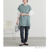 n'OrLABELニットフードベスト | osharewalker | 詳細画像6