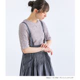 n'OrLABEL表面感ぽこぽこ素材Tシャツ | osharewalker | 詳細画像13 