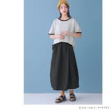n'OrLABELボーダー柄リンガーTシャツ | osharewalker | 詳細画像6 
