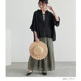 n'OrLABELタックデザインスリーブブラウス | osharewalker | 詳細画像3 