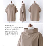 n'OrLABELひんやり冷感ボトルネックTシャツ | osharewalker | 詳細画像4 