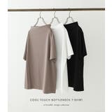 n'OrLABELひんやり冷感ボトルネックTシャツ | osharewalker | 詳細画像6 
