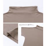 n'OrLABELひんやり冷感ボトルネックTシャツ | osharewalker | 詳細画像16 