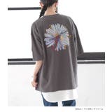 n'OrLABELフラワーグラフィカルTシャツ  | osharewalker | 詳細画像14 