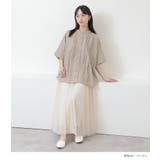 n'OrLABELピンタックバンドカラーブラウス | osharewalker | 詳細画像14 