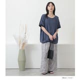 n'OrLABEL冷感×異素材ドルマンドレープトップス | osharewalker | 詳細画像10