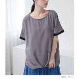 n'OrLABEL冷感×異素材ドルマンドレープトップス | osharewalker | 詳細画像13