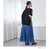 n'OrLABEL冷感×異素材ドルマンドレープトップス | osharewalker | 詳細画像15