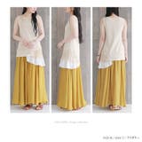 n'OrLABEL異素材MIX風合いレースタンクトップ | osharewalker | 詳細画像5 