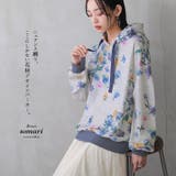 somari imaginationフラワープリントパーカー | osharewalker | 詳細画像13