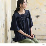 somari imaginationフレアシルエットブラウス | osharewalker | 詳細画像6 