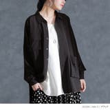 kOhAKUミリタリーテイストデザインロングシャツ | osharewalker | 詳細画像10