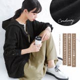 n'OrLABELコーデュロイフーディーシャツ | osharewalker | 詳細画像2